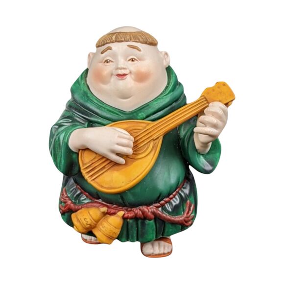 Vintage Dept 56 Merrymakers Figurines: 5-Piece Christmas Decor Lot - Picture 5 of 7